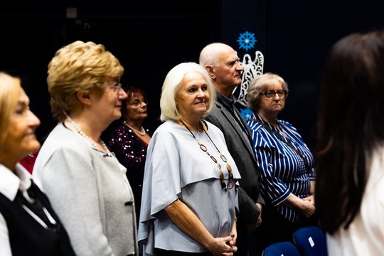 Spotkanie opłatkowe stowarzyszenia Radomski Uniwersytet Trzeciego Wieku (zdjęcia)