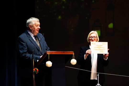 Spotkanie opłatkowe stowarzyszenia Radomski Uniwersytet Trzeciego Wieku (zdjęcia)