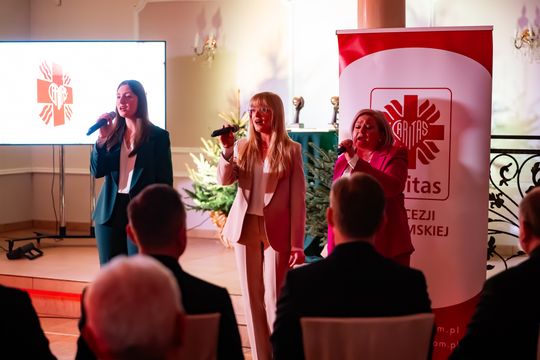 Spotkanie opłatkowe Caritas (zdjęcia)