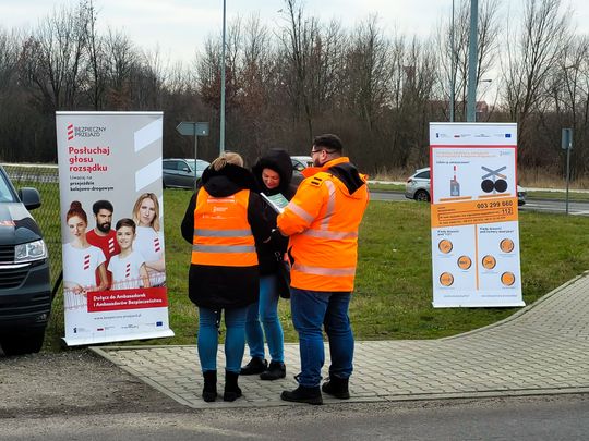 Konferencja prasowa dot. bezpieczeństwa na przejezdach kolejowych (zdjęcia)