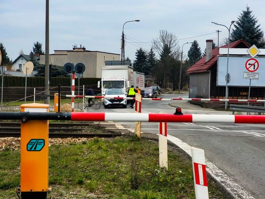 Konferencja prasowa dot. bezpieczeństwa na przejezdach kolejowych (zdjęcia)