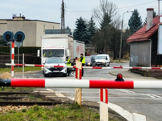 Konferencja prasowa dot. bezpieczeństwa na przejezdach kolejowych (zdjęcia)