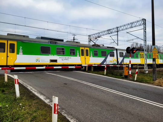 Konferencja prasowa dot. bezpieczeństwa na przejezdach kolejowych (zdjęcia)