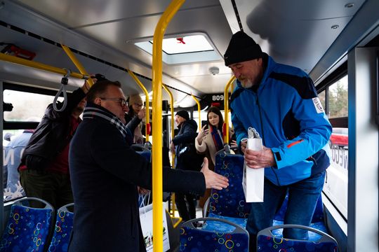 Nowe autobusy komunikacji miejskiej (zdjęcia)