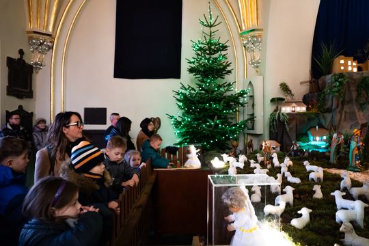 Szopki Bożonarodzeniowe w wybranych radomskich kościołach (zdjęcia)