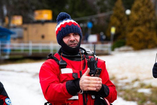 Bezpieczne morsowanie z WOPR (zdjęcia)