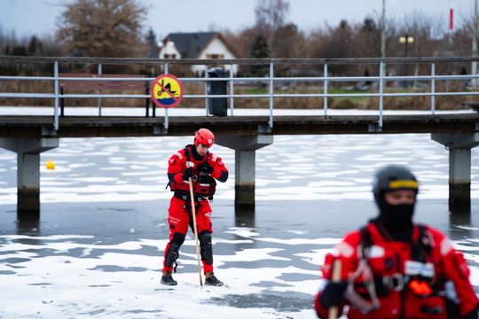 Bezpieczne morsowanie z WOPR (zdjęcia)