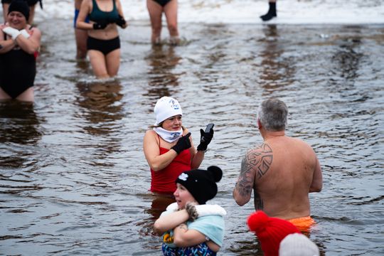 Bezpieczne morsowanie z WOPR (zdjęcia)