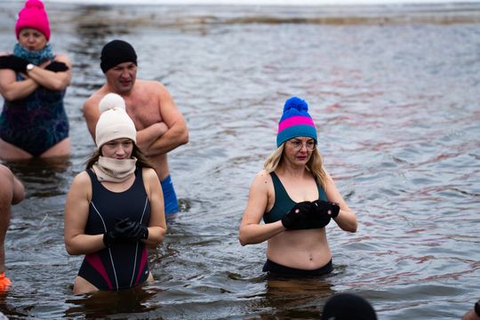 Bezpieczne morsowanie z WOPR (zdjęcia)