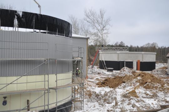 Rozbudowa oczyszczalni ścieków w Szydłowcu