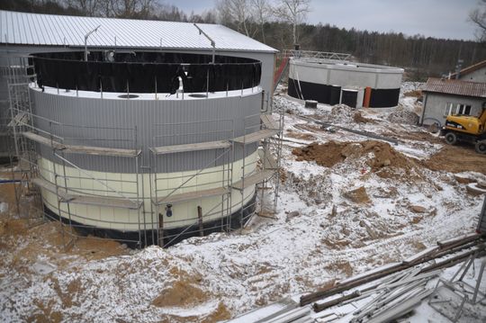 Rozbudowa oczyszczalni ścieków w Szydłowcu