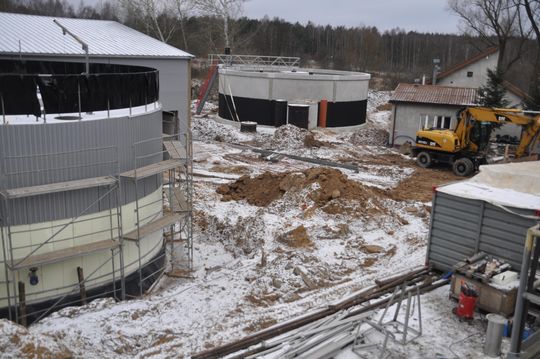 Rozbudowa oczyszczalni ścieków w Szydłowcu