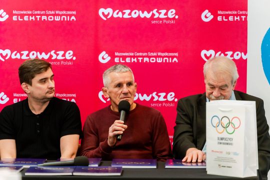 Prezentacja publikacji Michała Podlewskiego dotycząca olimpijczyków 014.jpg