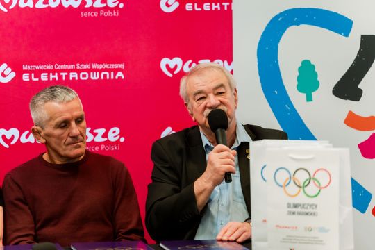 Prezentacja publikacji Michała Podlewskiego dotycząca olimpijczyków 019.jpg