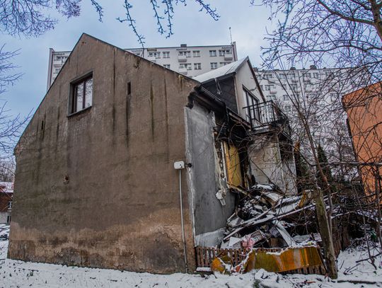 Pożar przy ulicy Cichej w Radomiu