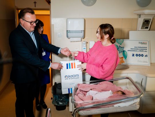 Pierwsza Radomianka urodzona w 2026 roku (zdjęcia)