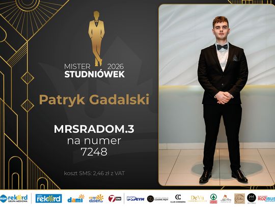Mister Studniówek 2026 - zobaczcie kandydatów!