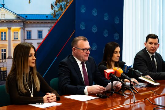 Konferencja prasowa podsumowująca rok 2025 (zdjęcia)