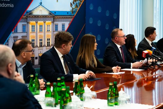 Konferencja prasowa podsumowująca rok 2025 (zdjęcia)