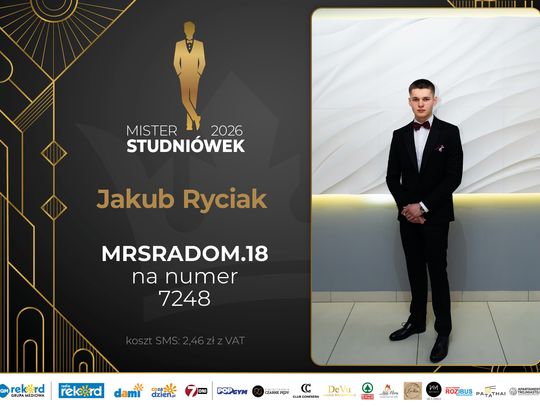 Mister Studniówek 2026 - zobaczcie kandydatów!