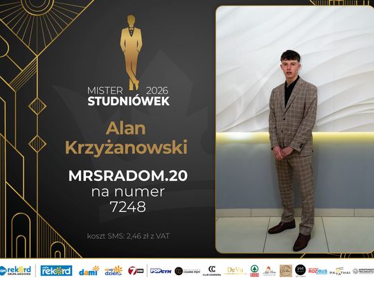 Mister Studniówek 2026 - zobaczcie kandydatów!