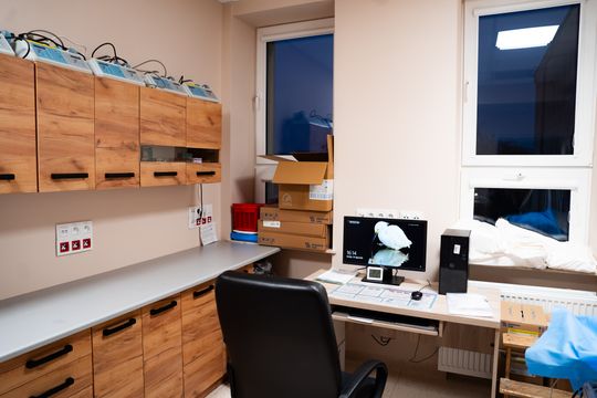 Konferencja prasowa z udziałem marszałka Adama Struzika w Radomskim Szpitalu Specjalistycznym (zdjęcia)