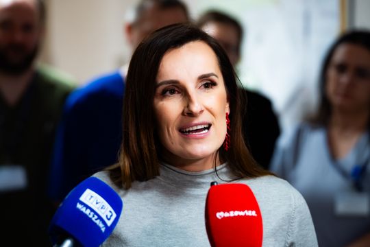 Konferencja prasowa z udziałem marszałka Adama Struzika w Radomskim Szpitalu Specjalistycznym (zdjęcia)