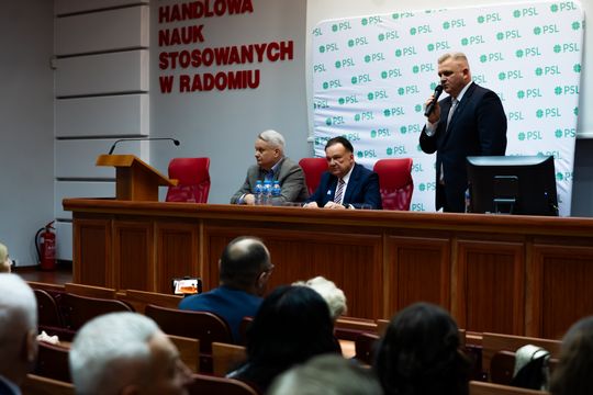 Spotkanie otwarte PSL w Radomiu "Porozmawiajmy o Polsce" (zdjęcia)