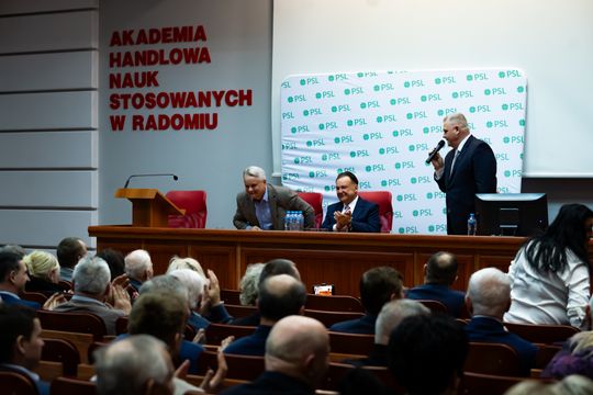 Spotkanie otwarte PSL w Radomiu "Porozmawiajmy o Polsce" (zdjęcia)