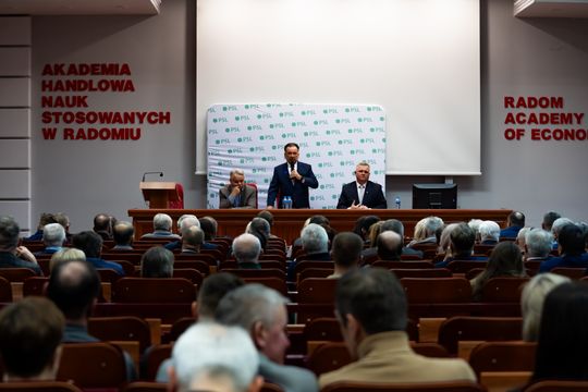 Spotkanie otwarte PSL w Radomiu "Porozmawiajmy o Polsce" (zdjęcia)