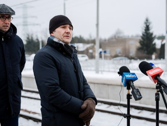 Konferencja prasowa na temat inwestycji kolejowych Ziemi Radomskiej (zdjęcia)