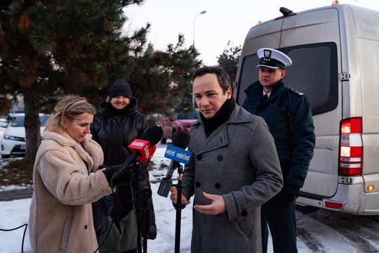 Akcja dot. bezpieczeństwa w transporcie drogowym (zdjęcia)