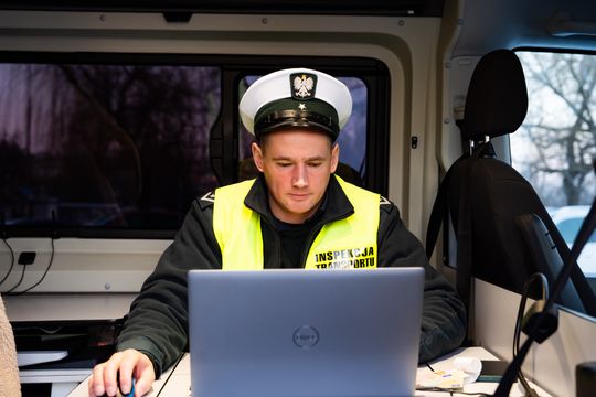 Akcja dot. bezpieczeństwa w transporcie drogowym (zdjęcia)