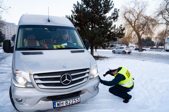 Akcja dot. bezpieczeństwa w transporcie drogowym (zdjęcia)