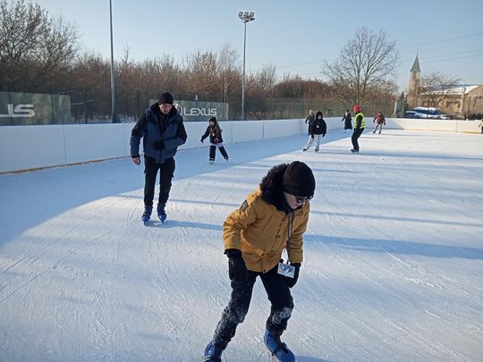 Ferie na lodowisku MOSiR w Radomiu