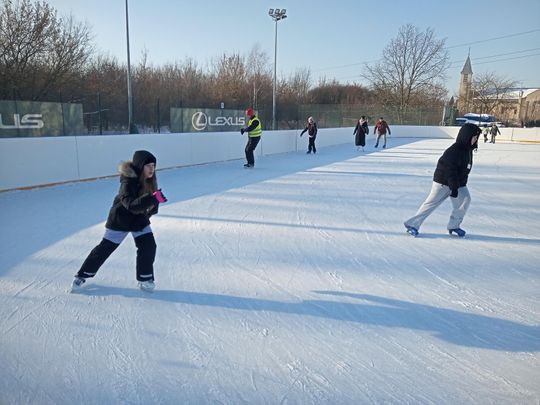 Ferie na lodowisku MOSiR w Radomiu