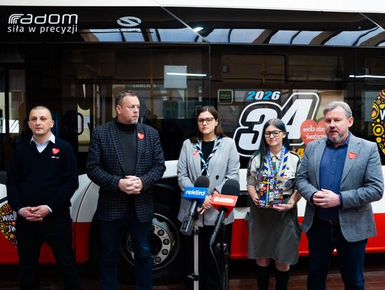 Konferencja prasowa dot. udziału MPK w 34 Finale WOŚP (zdjęcia)