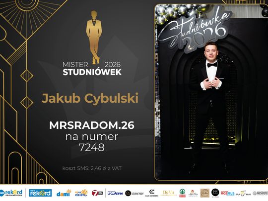 Mister Studniówek 2026 - zobaczcie kandydatów!