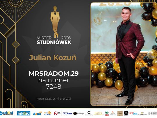 Mister Studniówek 2026 - zobaczcie kandydatów!