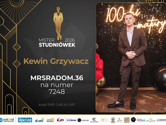 Mister Studniówek 2026 - zobaczcie kandydatów!