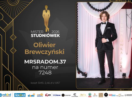 Mister Studniówek 2026 - zobaczcie kandydatów!