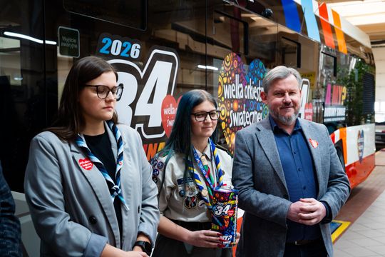 Konferencja prasowa dot. udziału MPK w 34 Finale WOŚP (zdjęcia)