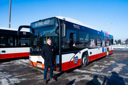 Konferencja prasowa dot. udziału MPK w 34 Finale WOŚP (zdjęcia)