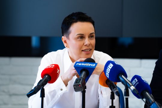 Konferencja prasowa dot. inwestycji samorządu województwa w regionie radomskim w 2026 roku (zdjęcia)