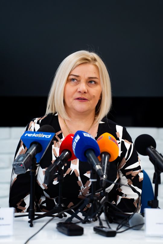 Konferencja prasowa dot. inwestycji samorządu województwa w regionie radomskim w 2026 roku (zdjęcia)