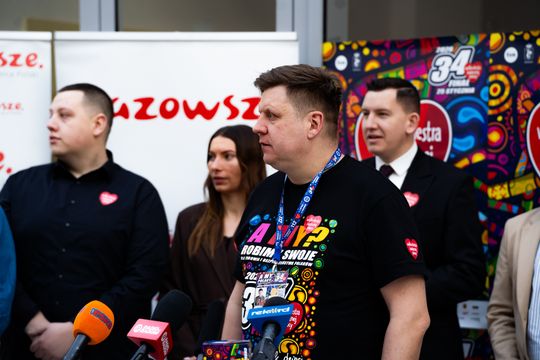 Konferencja prasowa dot. 34 Finału WOŚP w Radomiu (zdjęcia) Konferencja prasowa dot. 34 Finału WOŚP w Radomiu (zdjęcia)