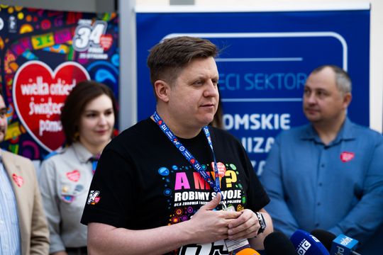 Konferencja prasowa dot. 34 Finału WOŚP w Radomiu (zdjęcia) Konferencja prasowa dot. 34 Finału WOŚP w Radomiu (zdjęcia)