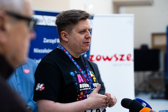 Konferencja prasowa dot. 34 Finału WOŚP w Radomiu (zdjęcia)