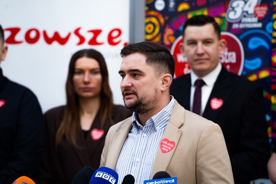 Konferencja prasowa dot. 34 Finału WOŚP w Radomiu (zdjęcia)