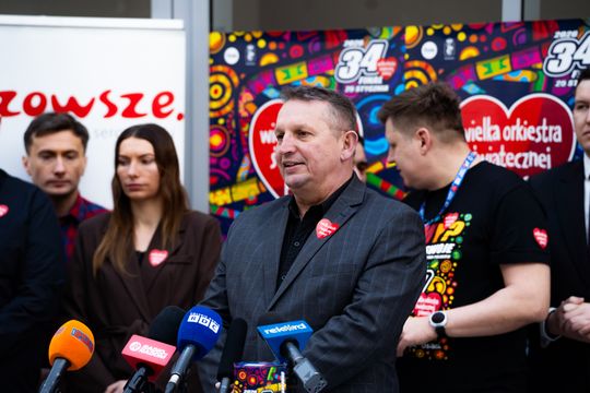 Konferencja prasowa dot. 34 Finału WOŚP w Radomiu (zdjęcia)